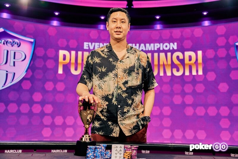 PokerGO Cup Event #7 Winner Punnat Punsri