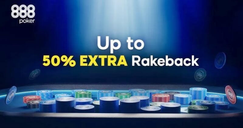 888poker Rakeback Deal April 2023
