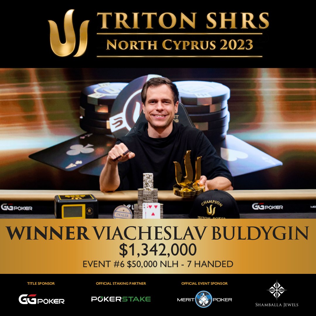 Triton Cyprus 2023 - $50,000 NLH 7-Handed - Viacheslav Buldygin