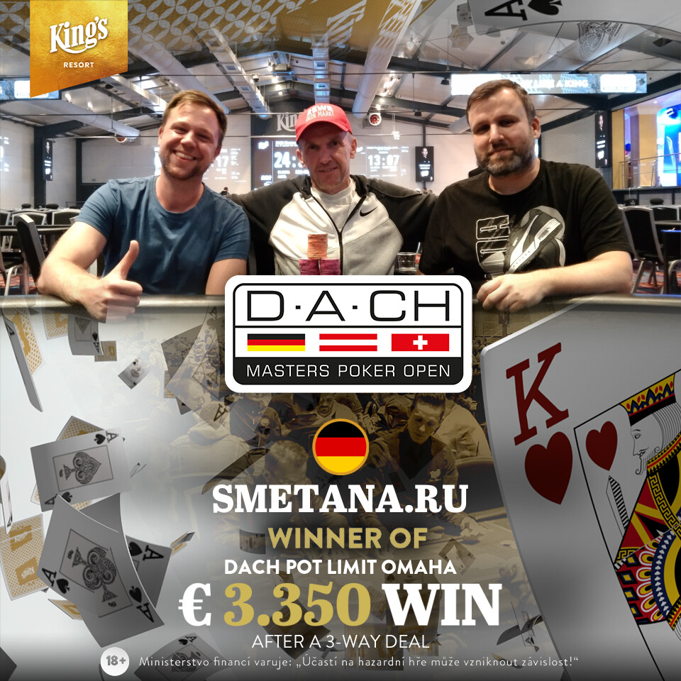 DACH Masters Poker Open: Großes Garantieturnier in Rozvadov