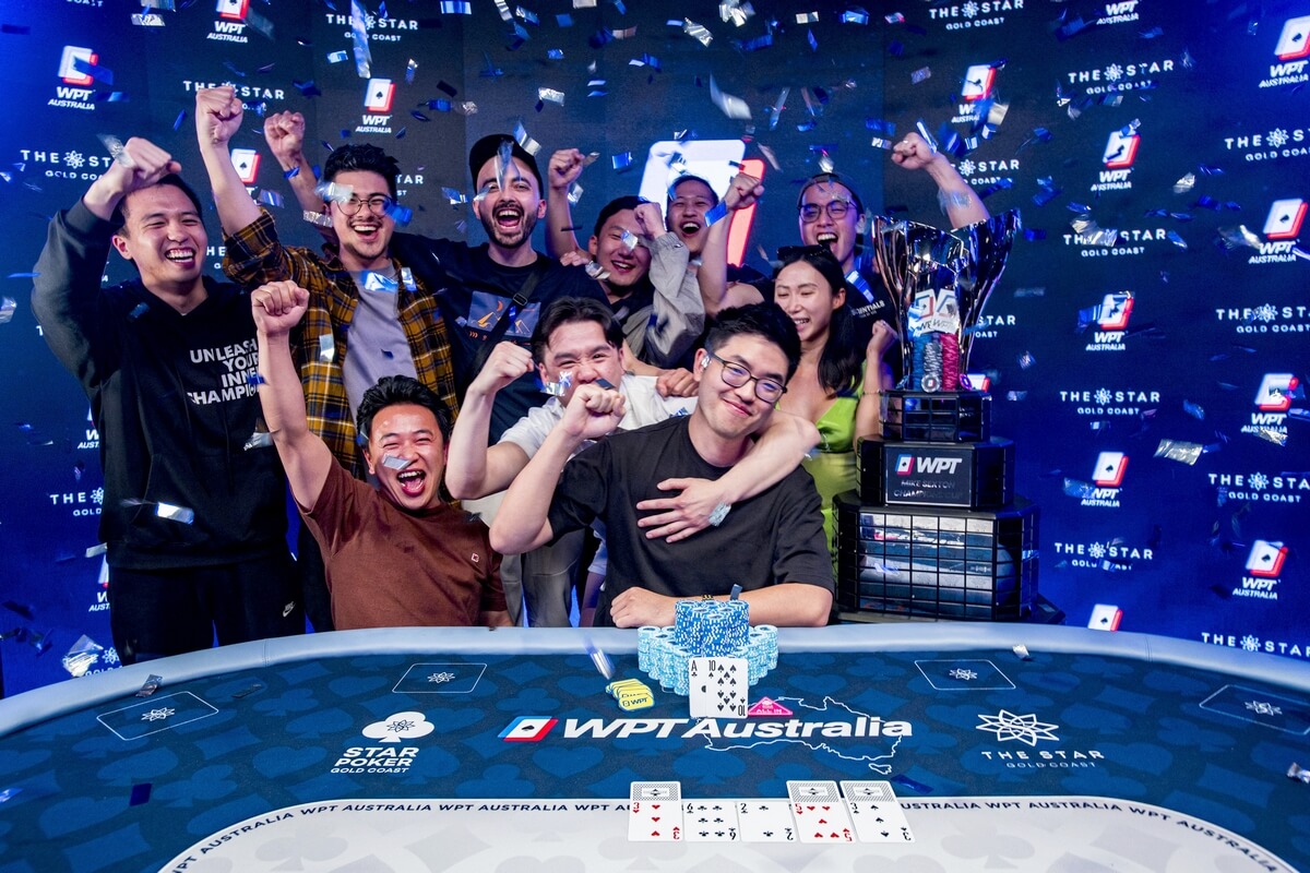 WPT Australia Main Event Champion Richard Lee