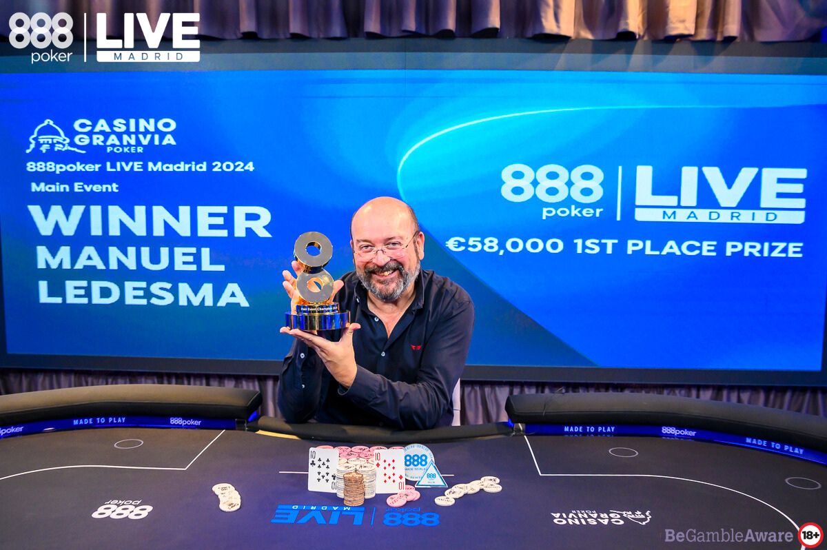 Manuel Ledesma 888poker LIVE Madrid 2024