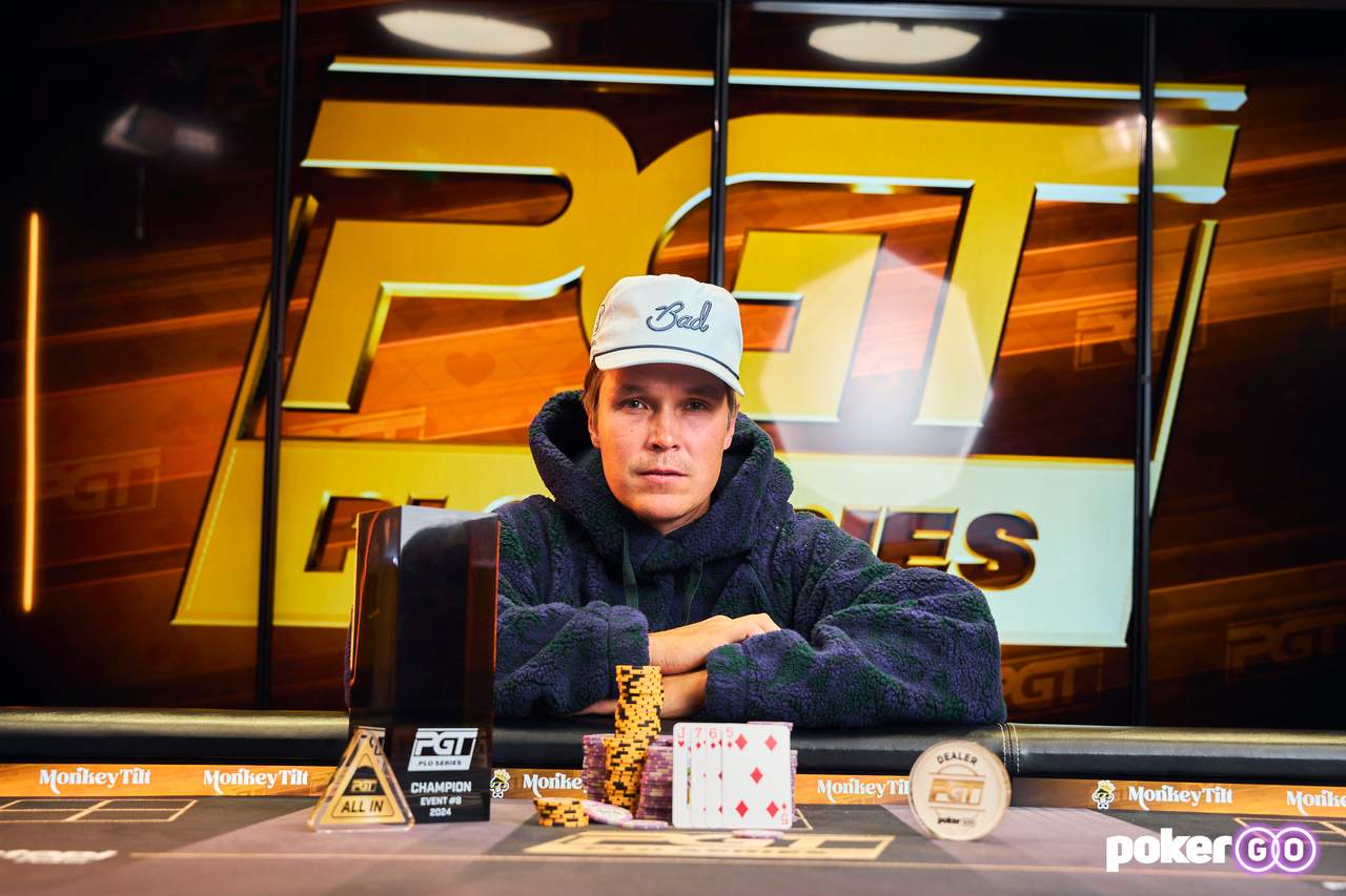 Eelis Parssinen PokerGO Tour 2024 PLO Series 1 Event 08