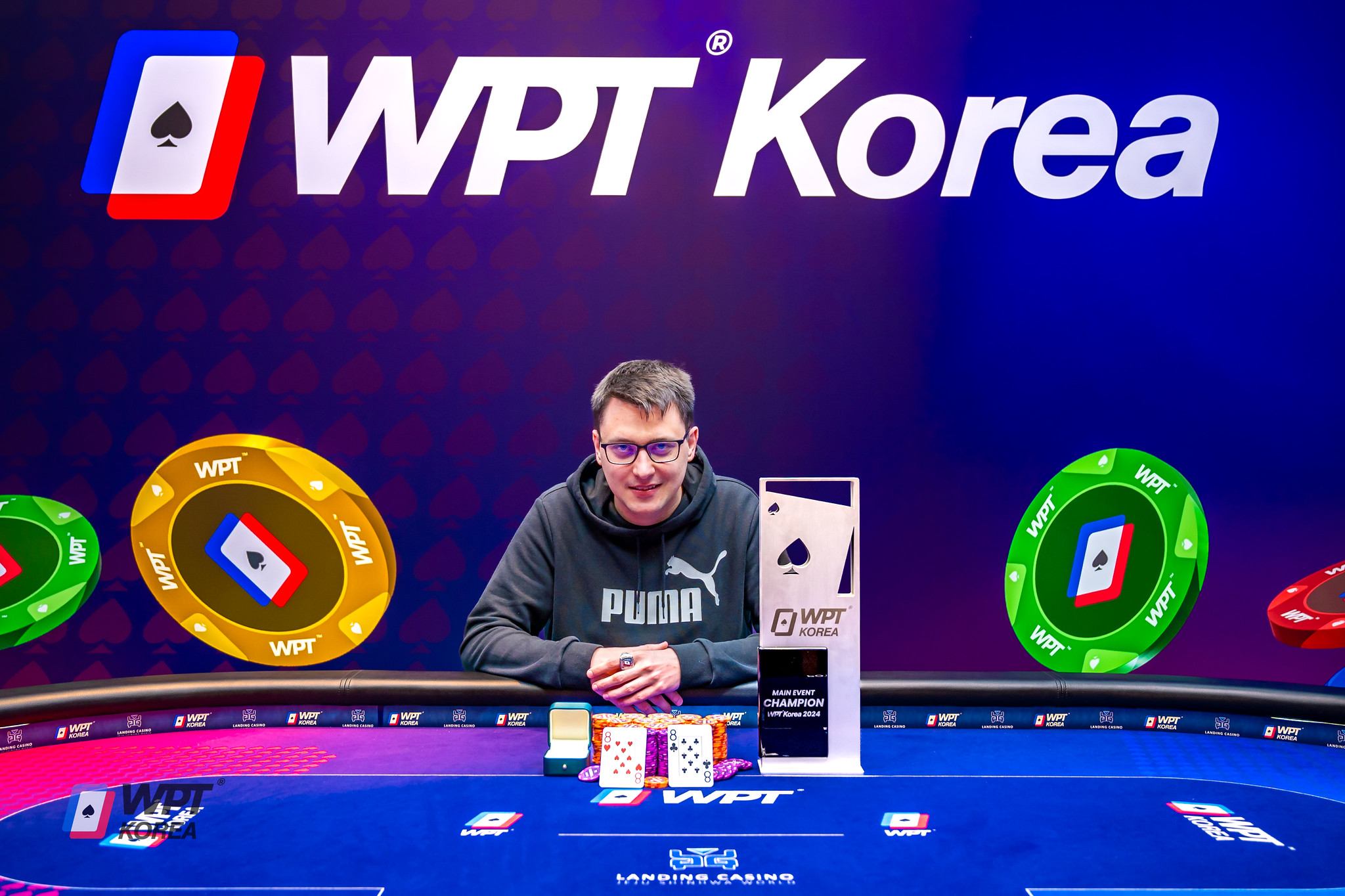 Mate Hanusi WPT Main Event Korea 2024