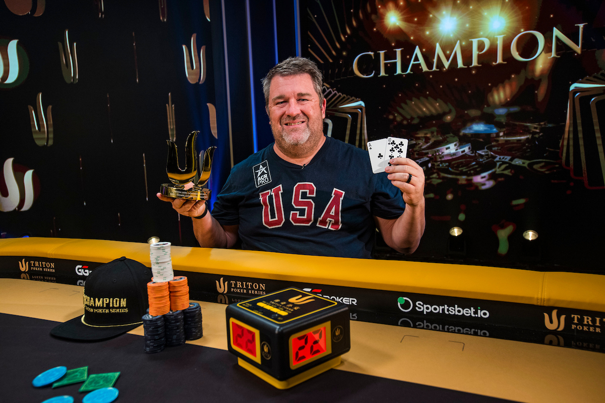 Chris Moneymaker Triton Montenegro 2024 GG Million$ Live