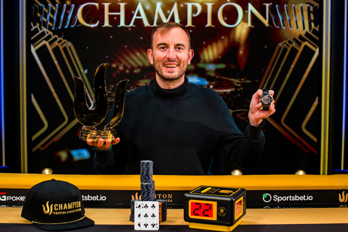 Mikalai Vaskaboinikau Triton Montenegro 2024 Main Event