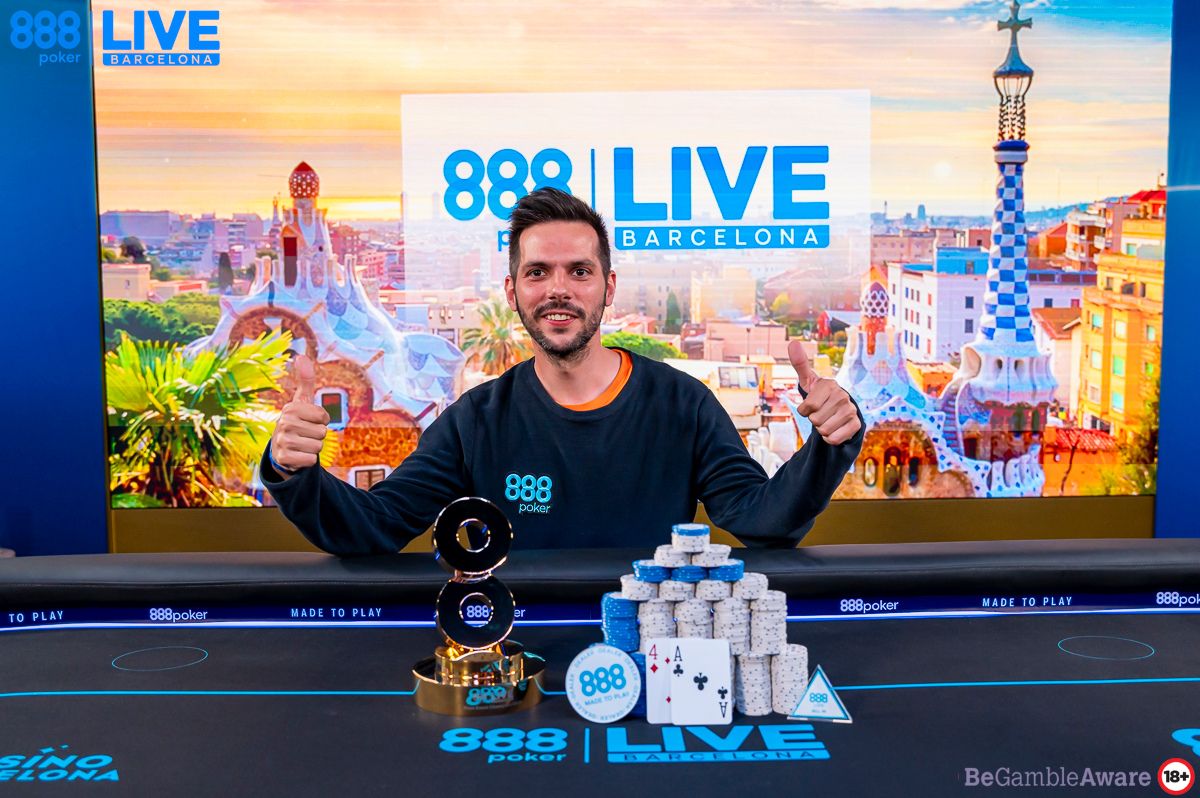 Josep Valls 888poker LIVE Barcelona Main Event 2024