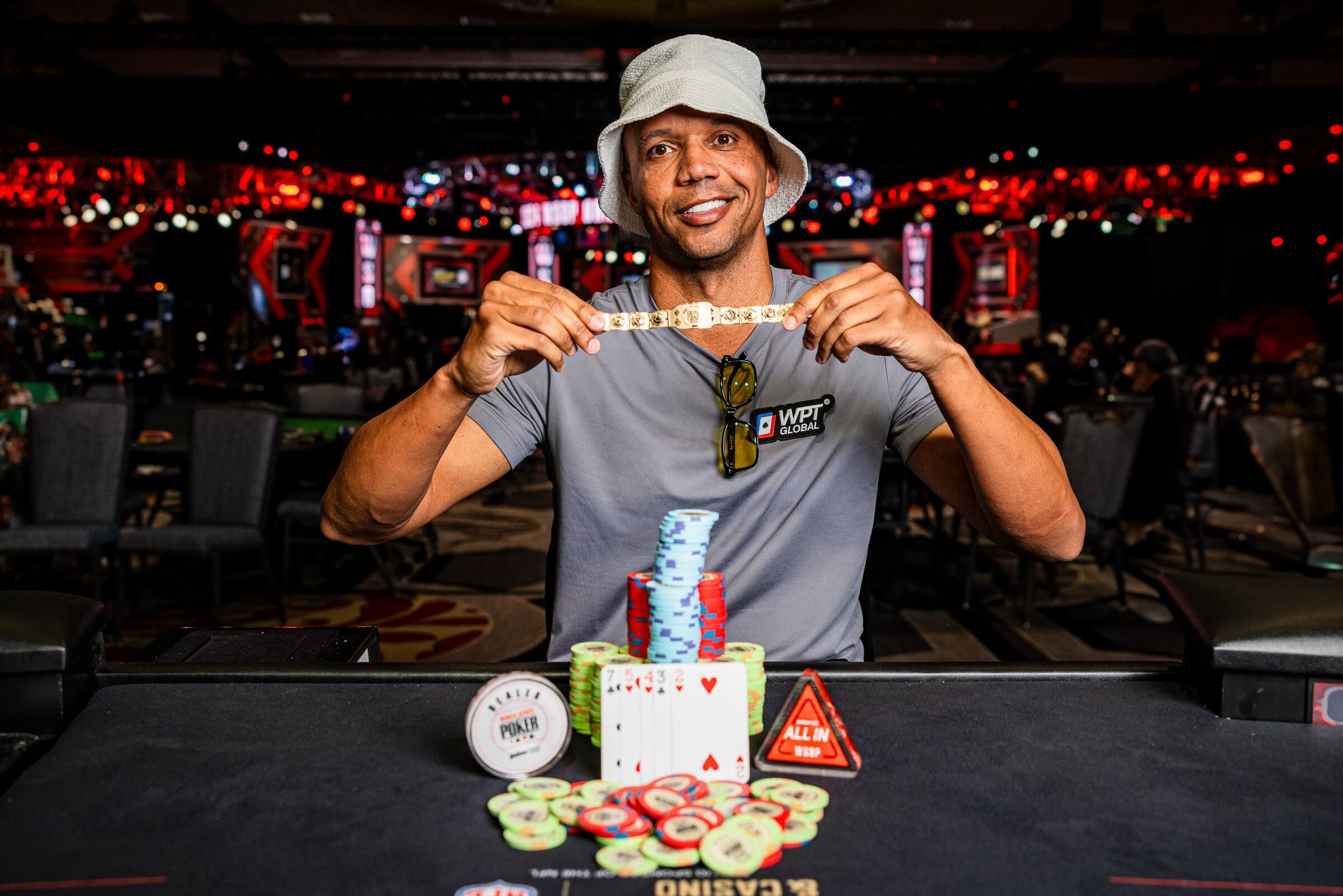 Phil Ivey Limit 2-7 Triple Draw Championship WSOP 2024