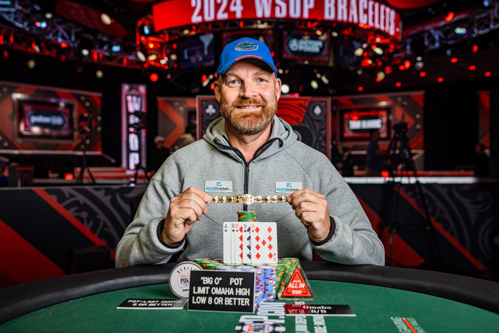 Magnus Edengren Mixed Omaha Hi Lo 8 WSOP 2024