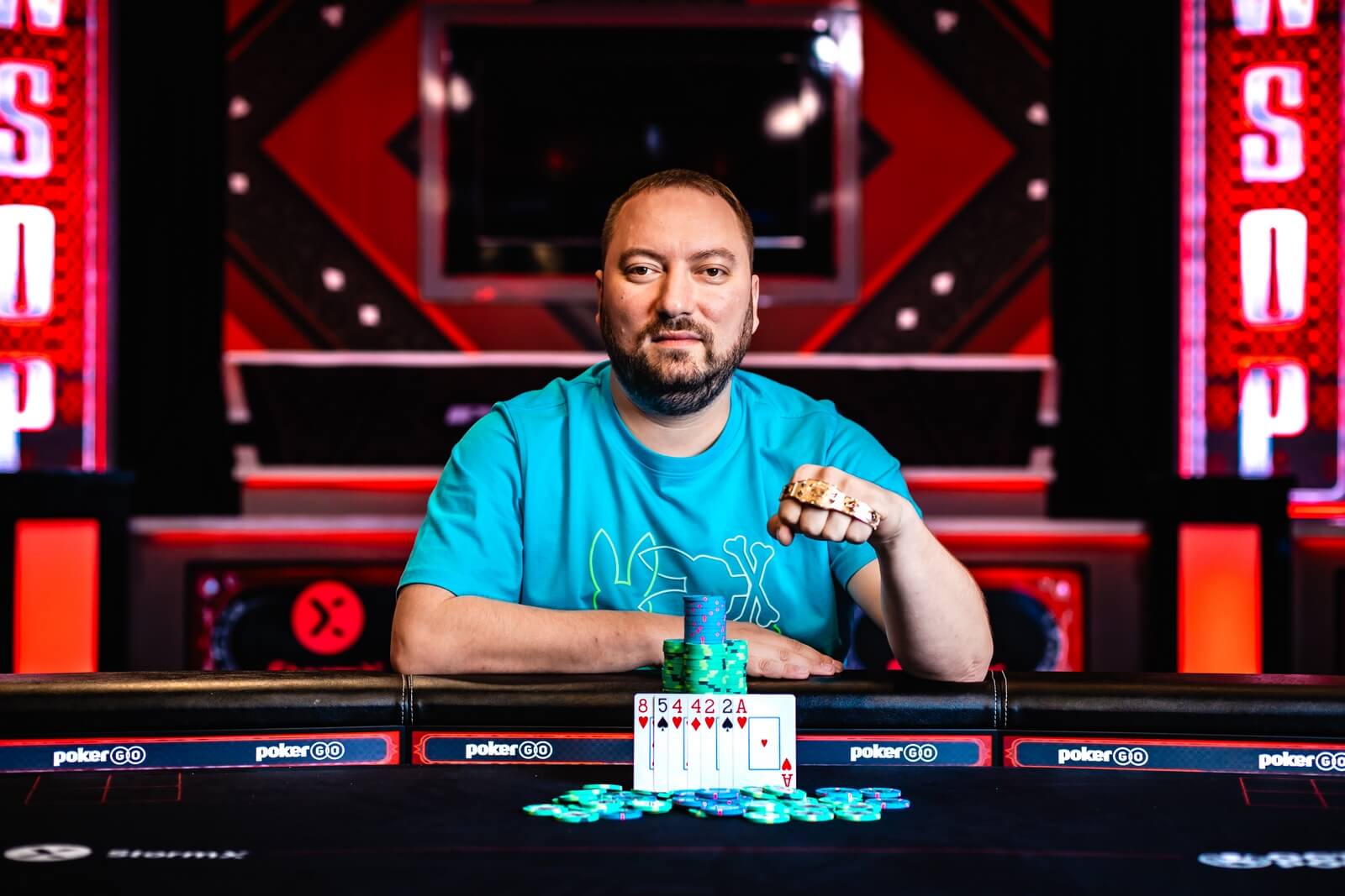 Nikolay Fal Seven Card Stud Hi-Lo 8 WSOP 2024