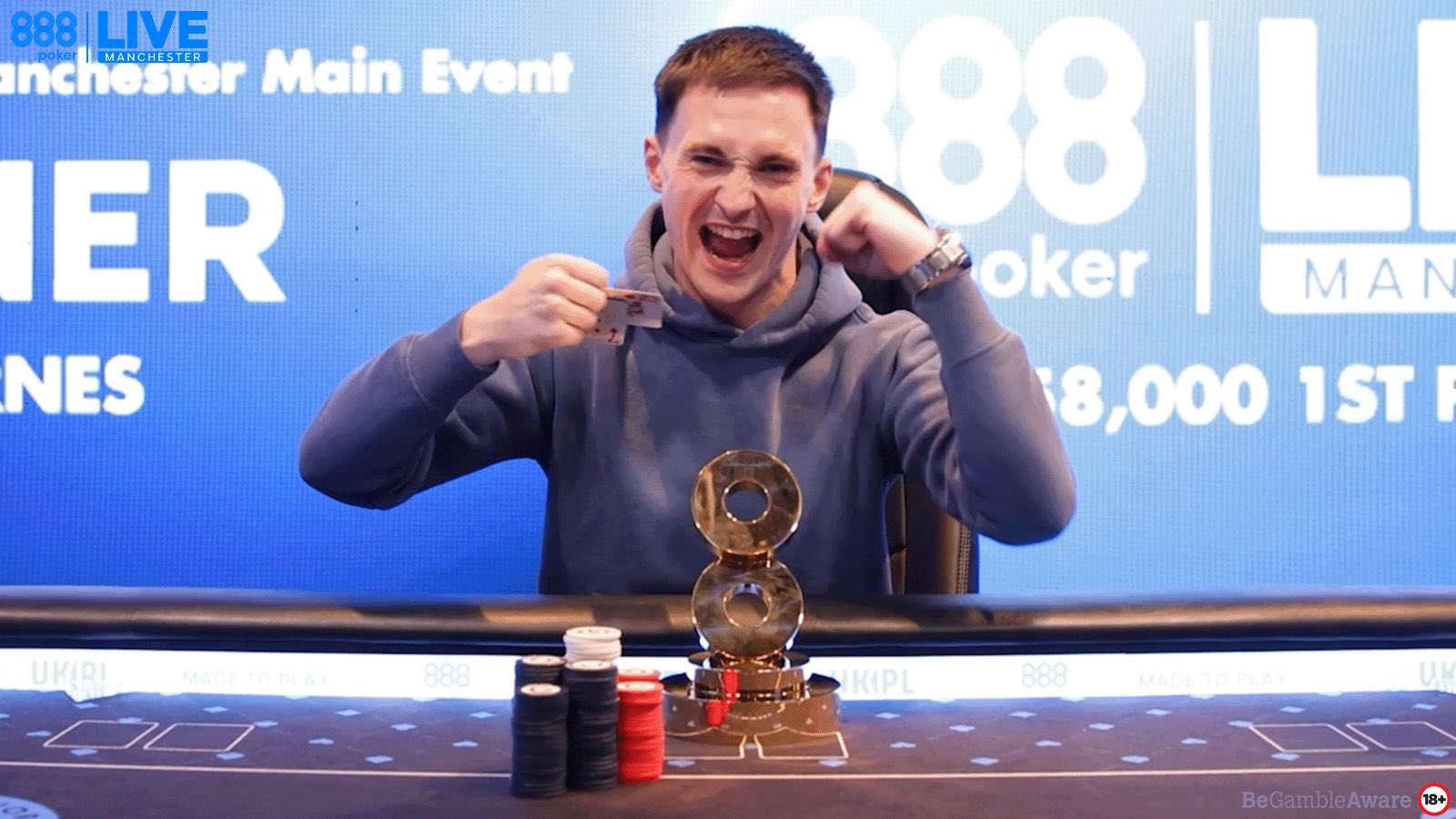 Stephen Barnes 888poker LIVE Manchester Main Event 2024