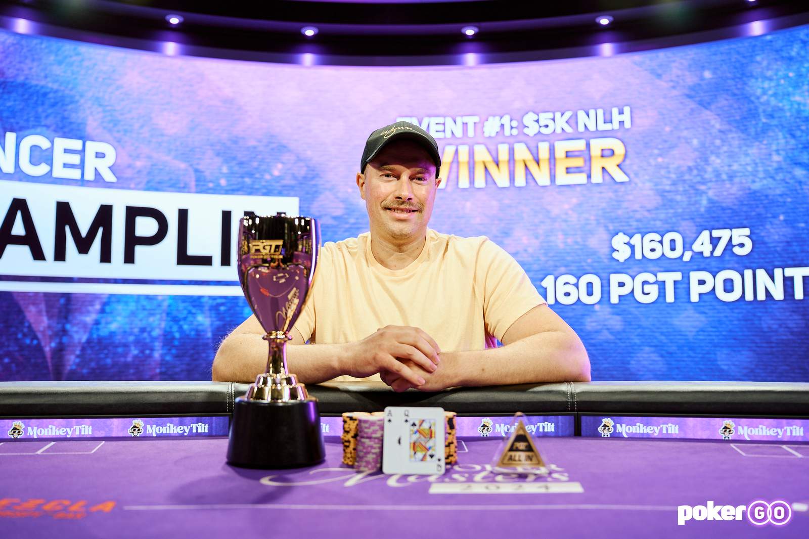 Spencer Champlin Poker 2024 Masters Event 1