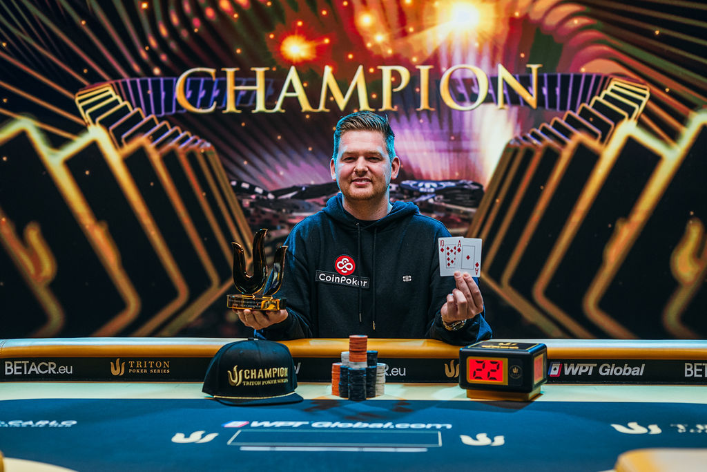 Pieter Aerts Event 06 Triton Poker SHR Series Monte-Carlo 2024