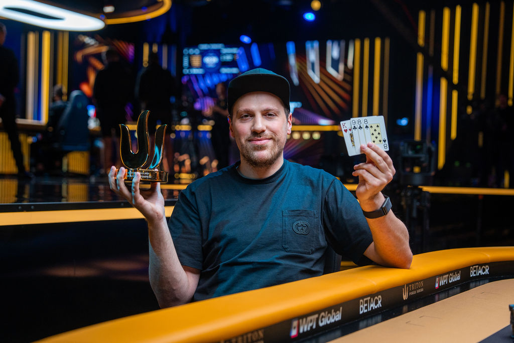Artur Martirosian Event 16 Triton Poker SHR Series Monte-Carlo 2024